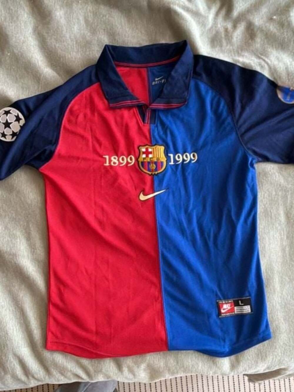 Nike FC Barcelona 1899-1999 Centenary Home Jersey